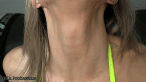 xsiteability.com - Lora Giantess POV Mouth and Belly Tease thumbnail